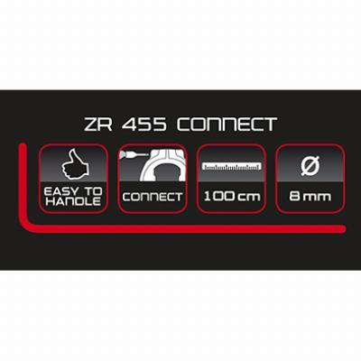 Insteekketting Trelock ZR455 Connect - 100cm - ø8mm - Zwart