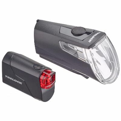 Verlichtingset Trelock LS360 + LS720 I-Go Eco - Zwart