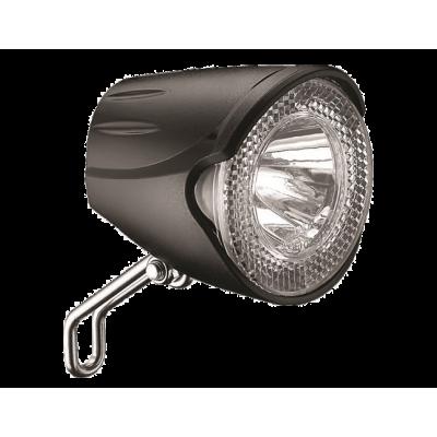 Koplamp Marwi UN-4256 Led 20-Lux met naafdynamo - zwart (op kaart)