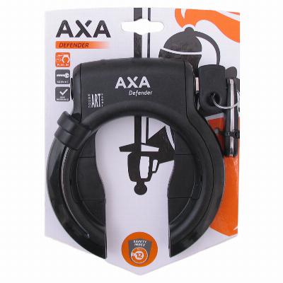 Ringslot Axa Defender met klapsleutel - zwart (op kaart)