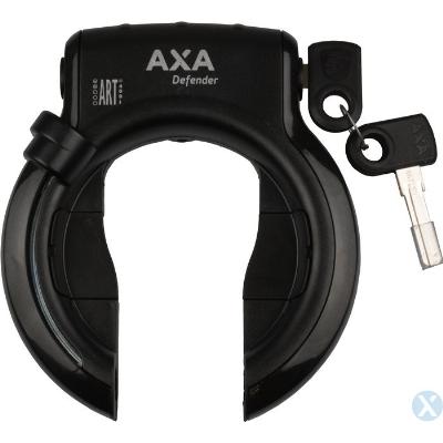 Ringslot Axa Defender Mat-Zwart - (werkplaatsverpakking)