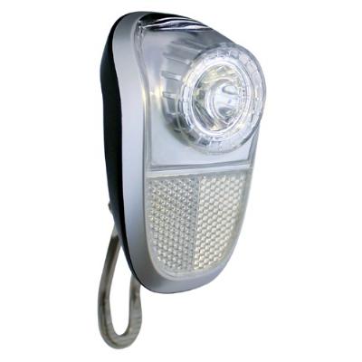 Koplamp Marwi Mobile-Plus 1-led Zwart/Zilver