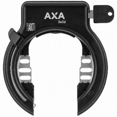 Ringslot Axa Solid Topbout - zwart (werkplaatsverpakking)