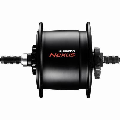 Naafdynamo Shimano Nexus DH-C6000-3R 3 Watt - 36 gaats - rollerbrakes - zwart