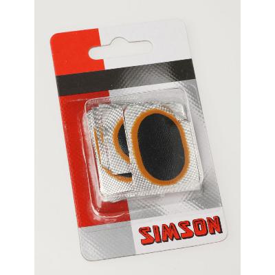 Simson Binnenbandpleisters Ovaal 22 tm 35mm (8 stuks)