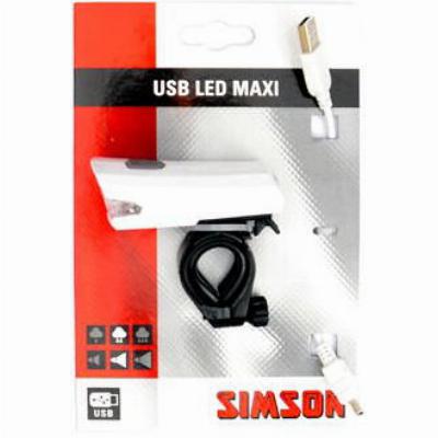 Simson USB Oplaadbare Voorlamp Maxi