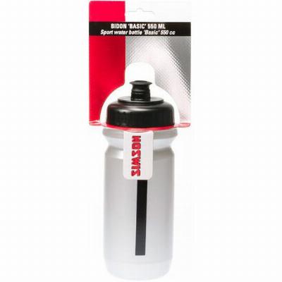 Simson Bidon Big Mouth ''basic'' 550ml - zwart/grijs