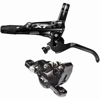 Schijfrem set voor SHIMANO Deore XT M8000 zonder schijf zwart metal