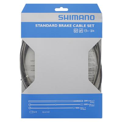 Remkabelset Shimano standaard Staal Zwart