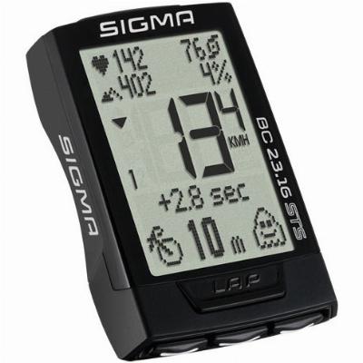 Fietscomputer Sigma BC 23.16 STS SET MHR - draadloos