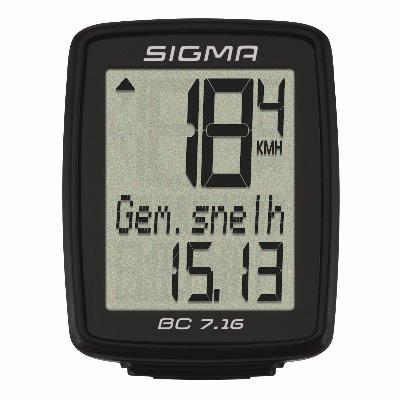 Fietscomputer Sigma BC 7.16