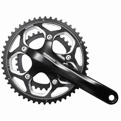 Crankstel 11-speed Shimano RS500 172.5/46x36T - Zwart