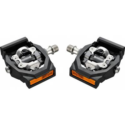 Pedaalset Shimano Click'R T700 met Plaatjes SM-SH56 Zwart