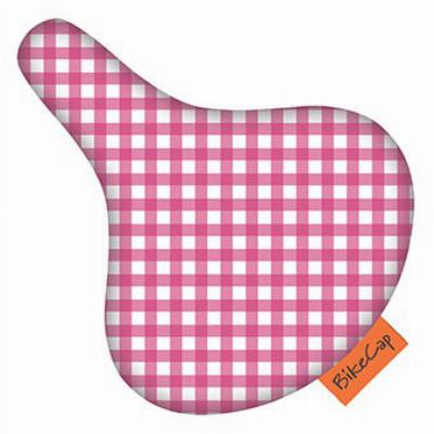 Zadeldek BikeCap Pink Checkmate