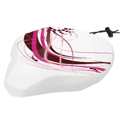 Zadeldek M-Wave White-Fancy