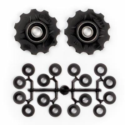 Derailleurwieltjes Elvedes 2x11 tands met standaard afgedichte lagers