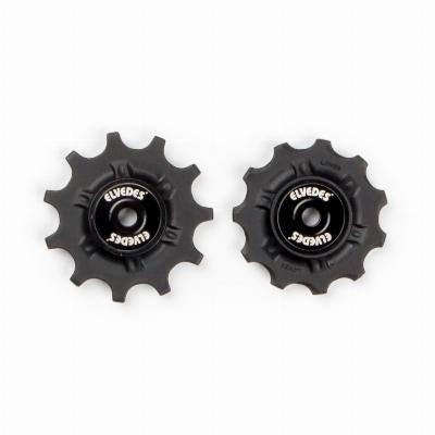 Derailleurwieltjes Elvedes 2x11 tands met RVS afgedichte lagers