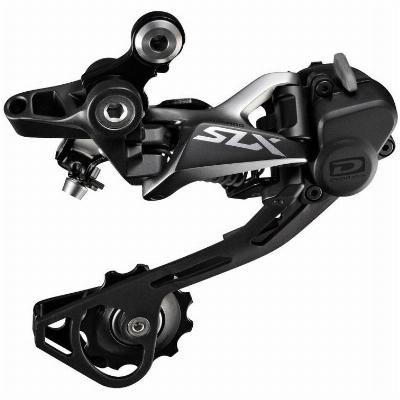 Achterderailleur Shimano SLX M7000 10V SGS Top-Normal Shadow - zwart