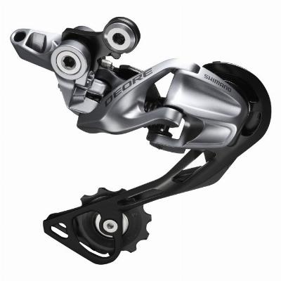 Achterderailleur SHIMANO Deore M610 10V SGS Top-Normal Shadow Zilver