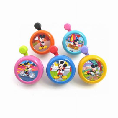 Fietsbel Mickey Mouse gelakt in 6 kleuren