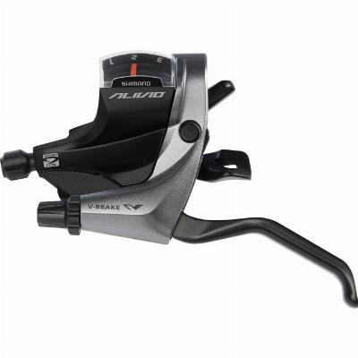 Shifter met remhevel Shimano Alivio ST-M4000 links 3 speed - zwart/grijs