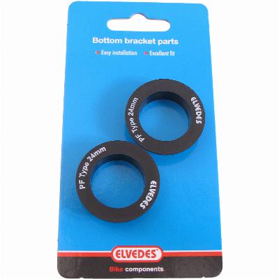 Trapas lagerkapjes Elvedes voor Shimano Press Fit 24mm (2 stuks)