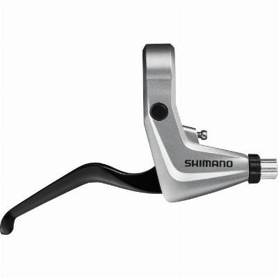 Remgreep Links SHIMANO Alivio T4010 Voor V-Brake Zilver 3-Vingers