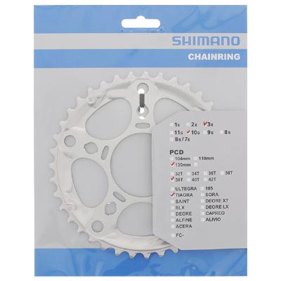 Kettingblad 39T Shimano Tiagra FC-4603 39T-D - Zilver