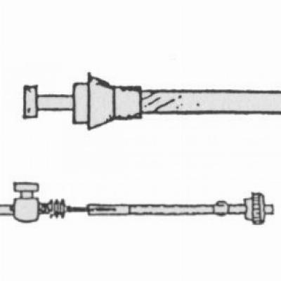 Achterremkabel Trommel compleet Elvedes TA9-6223/BAT