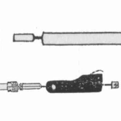 Versnellingskabelset Elvedes SRAM universeel 1700 / 2250mm verzinkt - zwart (op kaart)