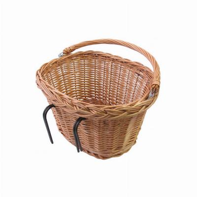 Rieten mand Basil Denver groot - 37x27x22 cm - naturel