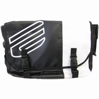 Tas Messenger Edge wit/zwart