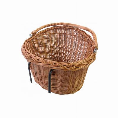 Rieten mand Basil Detroit ovaal - 39x27x22 cm - naturel