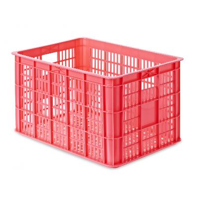 Fietskrat Basil Crate large 50 liter - fluor coral