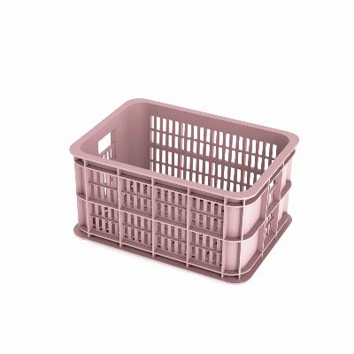 Fietskrat Basil Crate small 25 liter - faded blossom