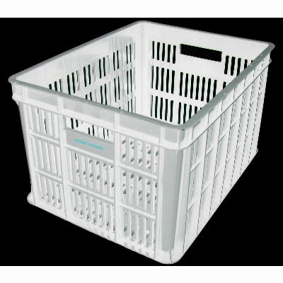 Fietskrat Edge Urban Crate - Medium - 26Liter - Wit