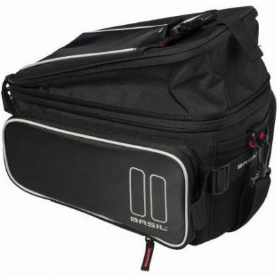 Basil Sport Design bagagedragertas 7 tot 15 liter - black
