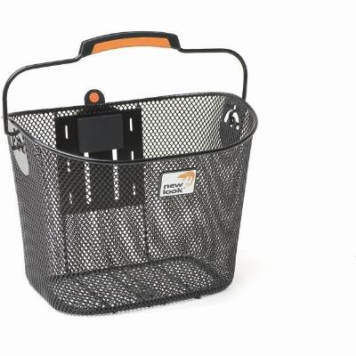 Fietsmand New Looxs Toscane Turnlock staal - 19 ltr. - zwart