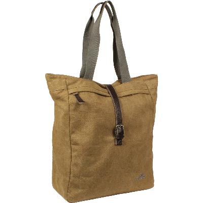 Fietstas Shopper Greenlands Canvas Bruin