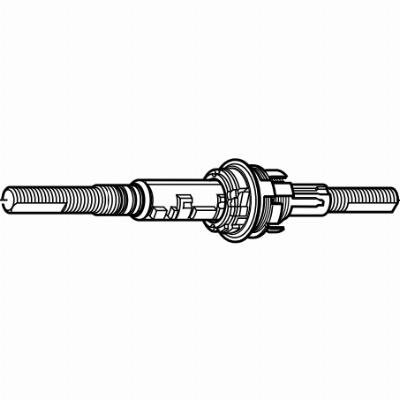 Achteras 176mm voor Shimano SG-7R42 naaf