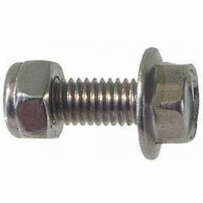 Spatbordbout Bofix M5x25 RVS met borgmoer (50 stuks)