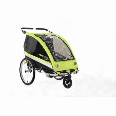 Kids fietstrailer Mirage Zero-Two aluminium