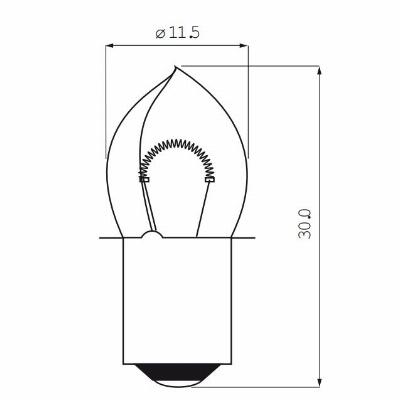 LAMP 2.4V KRAAG PR2