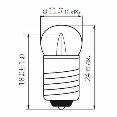 LAMP 6V 0.05 E10 FIETS ACHTER