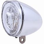 Koplamp Spanninga Swingo XB LED met reflector incl. batterijen - chroom