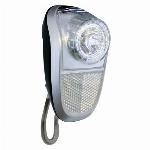 Koplamp Marwi Mobile-Plus 1-led Zwart/Zilver