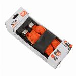 Vouwslot AXA Foldable 600 95/6 - oranje (winkelverpakking)