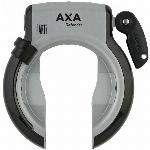 Ringslot Axa Defender met uitneembare klapsleutel - zilver/zwart (werkplaatsverpakking)