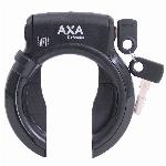 Ringslot Axa Defender - glanzend zwart + gratis Bosch 2 tube cilinder (werkplaatsverpakking)