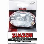 Simson Batterij Voorlicht LED